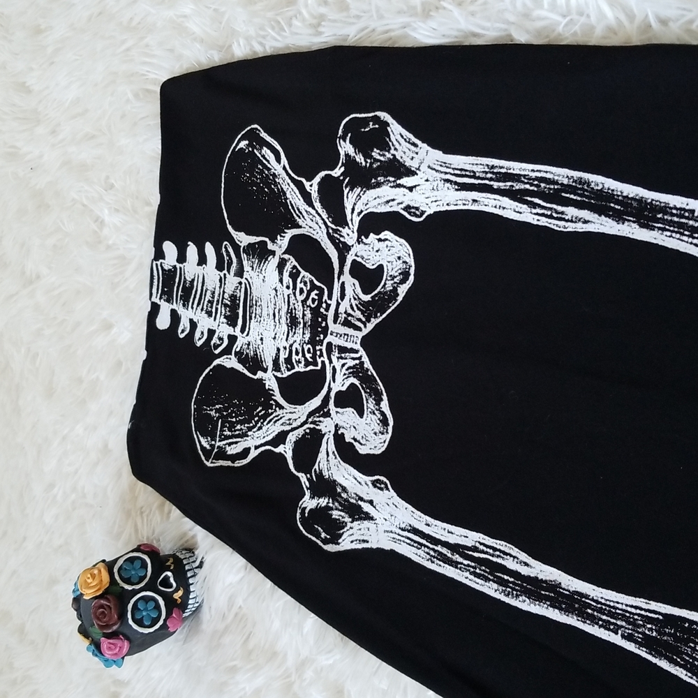 Them Bones Pencil skirt by Iron Fist  XS